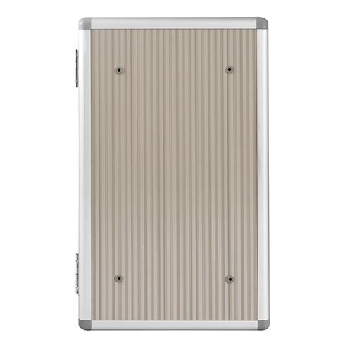 Steel Kebica 48 Key Metal Cabinet Security Box With Lock, Silver, Wall Mount