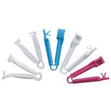 Umbilical Cord Clamp - Medical Grade Non-toxic Polymer , Sterile Design With Easy Re-open And Safe Finger Grip Features