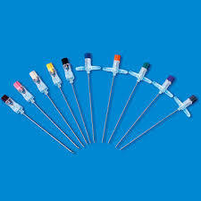 Introducer Needles - Stainless Steel 304v , Smooth Surface For Reduced Friction, Polymer Coated Cannula For Seamless Penetration, Available In Square And Round Hubs