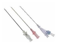 Introducer Needles - Stainless Steel 304v , Smooth Surface For Reduced Friction, Polymer Coated Cannula For Seamless Penetration, Available In Square And Round Hubs