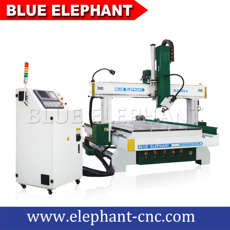 Vacuum Cleaning System Blue Elephant 1325 4 Axis Cnc Router Wood ...