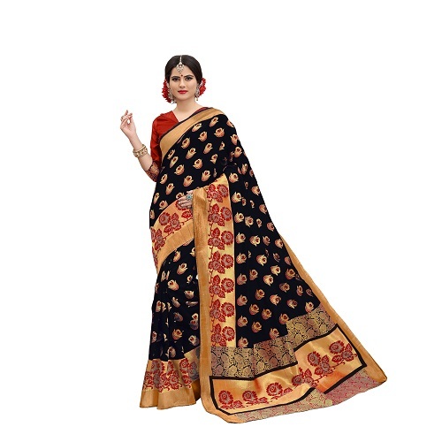 Red Casual Saree