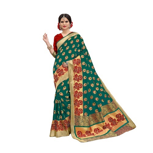Red Casual Saree