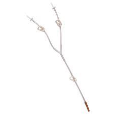 Y-Shaped TUR Set - Non-Toxic Medical Grade PVC , Thumb Operated Clamps for Endoscopic Irrigation During Trans Urethral Resection of Prostate Gland, Sterile and Individually Packed