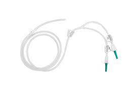 Y-shaped Tur Set - Non-toxic Medical Grade Pvc , Thumb Operated Clamps For Endoscopic Irrigation During Trans Urethral Resection Of Prostate Gland, Sterile And Individually Packed