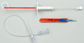 Suprapubic Catheter - 100% Silicone, 16-20 Fg Sizes | Sterile, Self-retaining Balloon, Radio-opaque For X-ray Visualization