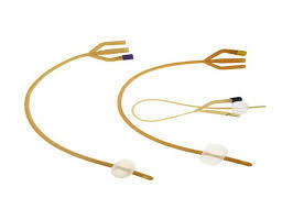 Suprapubic Catheter - 100% Silicone, 16-20 Fg Sizes | Sterile, Self-retaining Balloon, Radio-opaque For X-ray Visualization
