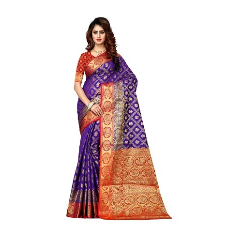 Green Banarasi Silk Saree