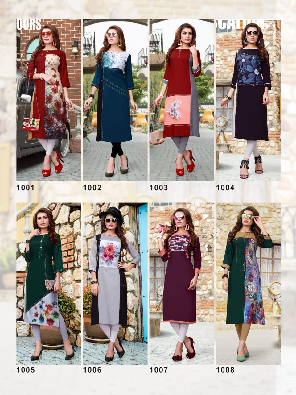 Fancy Kurties Bust Size: 44 Centimeter (Cm)
