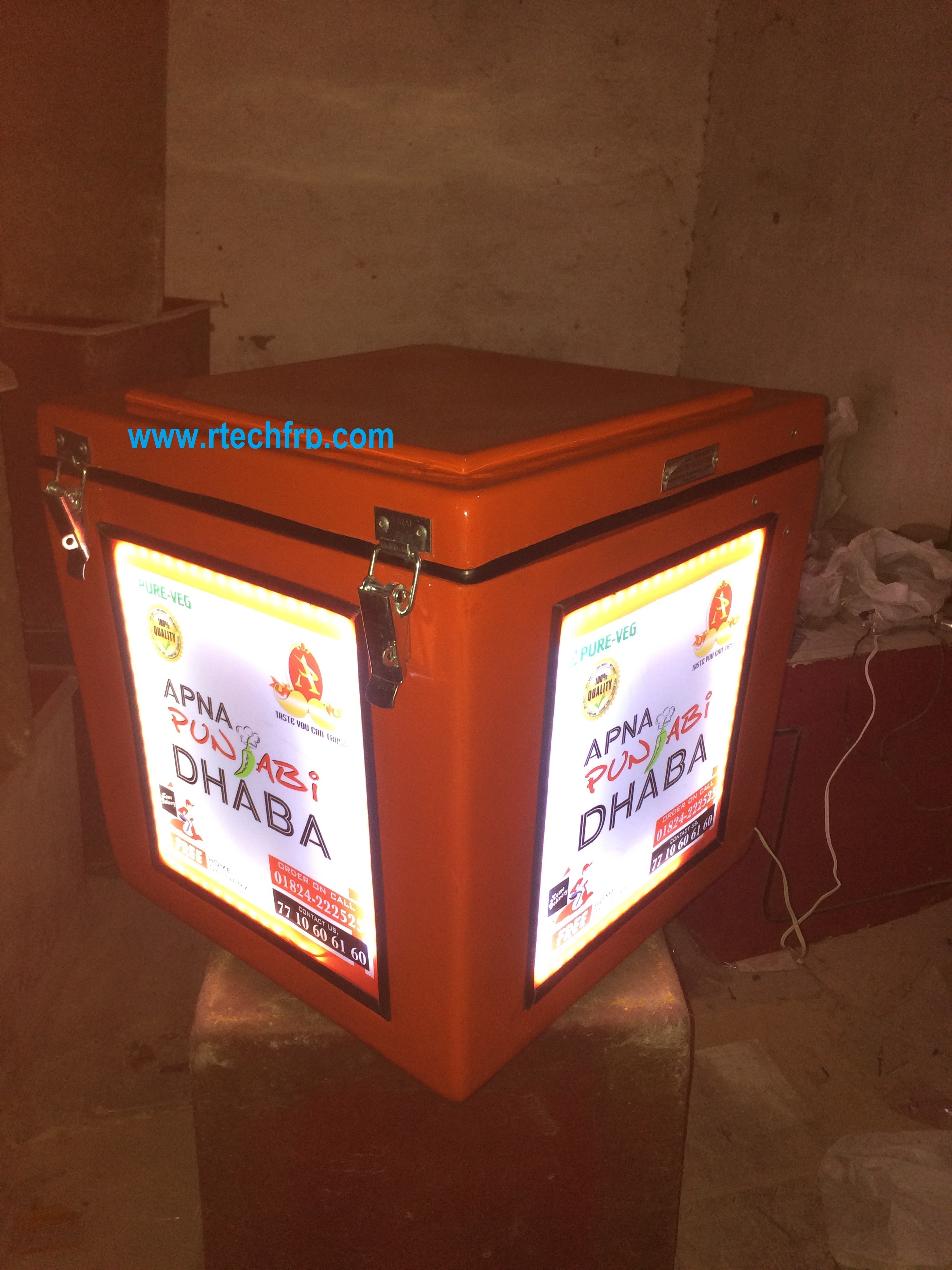Led Bike Delivery Boxes
