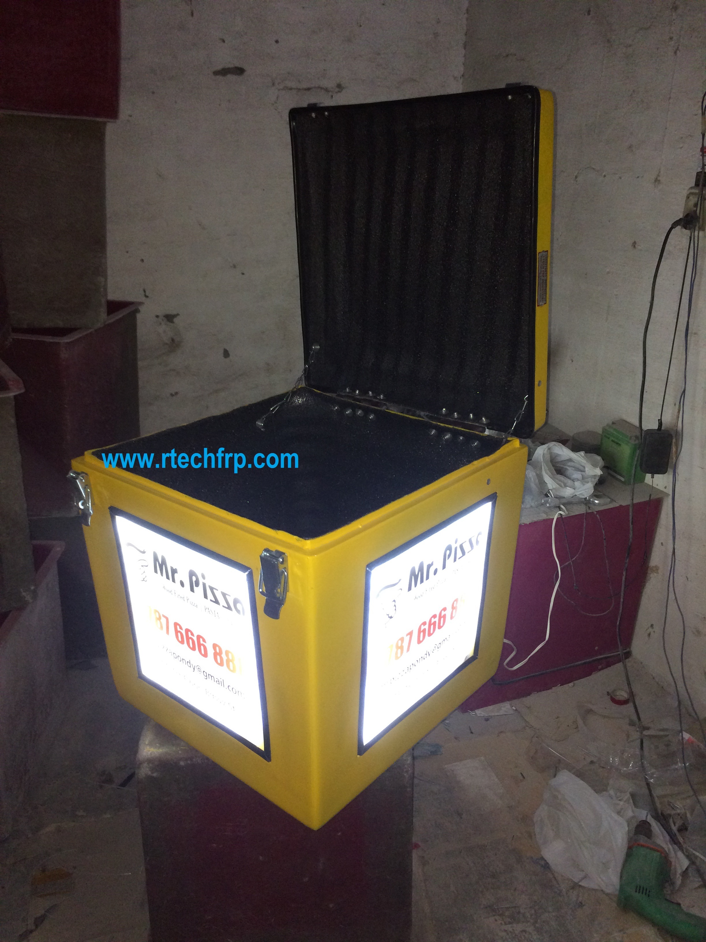 Led Bike Delivery Boxes