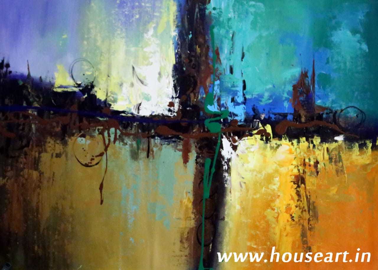 Abstract Paintings Medium: Oil