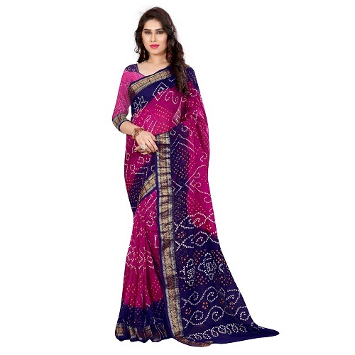 Pink Cotton Summer Saree