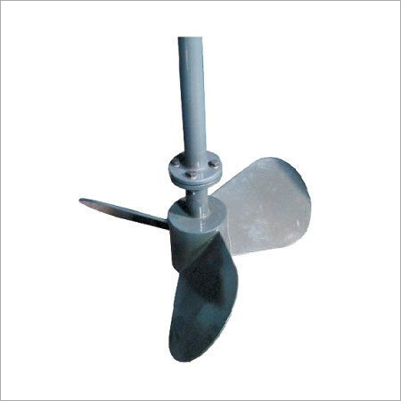 Propeller Agitator - Mild Steel, 10mm Shaft Diameter, 200mm Length | Three-Blade Design, Low Power Consumption, Excellent Mixing and Solid Dissolving
