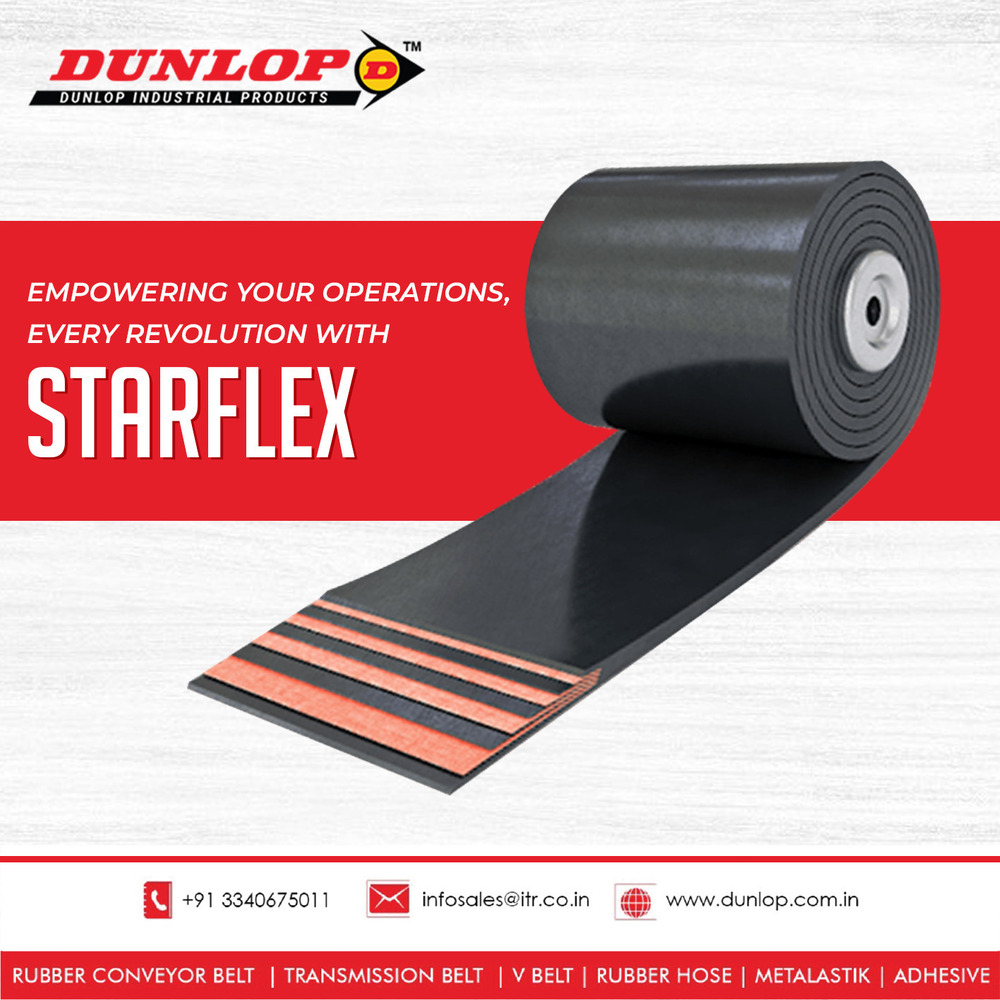 Starflex Conveyor Belt - Color: Silver