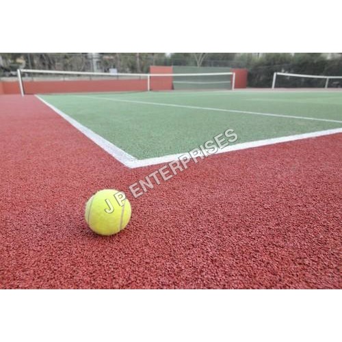 Tennis Court Flooring - High-Durability Synthetic Material, Weather-Resistant Design for Optimal Performance