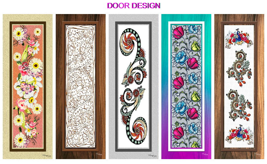 Decorative Door Skin - Plywood, Various Sizes & Designs | High Strength, Long Lasting Shine, Unique Pattern