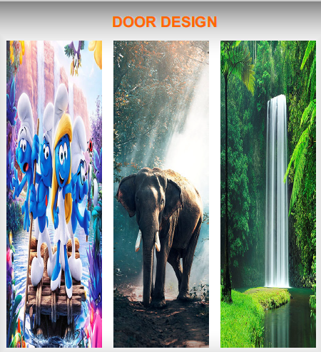 Laminate Digital Door Skin Sheet Application: Interior