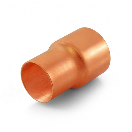 Reducing Copper Coupling - Polished Copper, Round Shape, 2-5mm Thickness | Easy To Weld, Corrosion-resistant, Ideal For Potable Water Supply