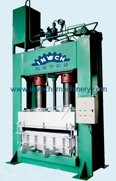 Semi-automatic Moulded Wood Sawdust Pallet Machine