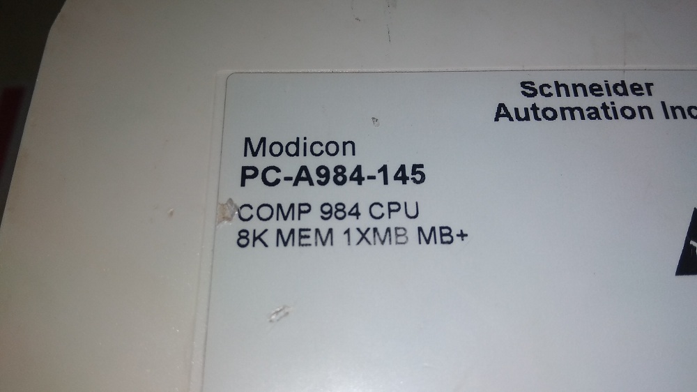 Schneider Electric Modicon Cpu