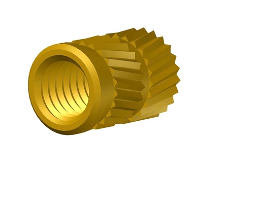 Brass Ultrasonic Insert Diameter: 3.6 - 12.5 Millimeter (Mm)