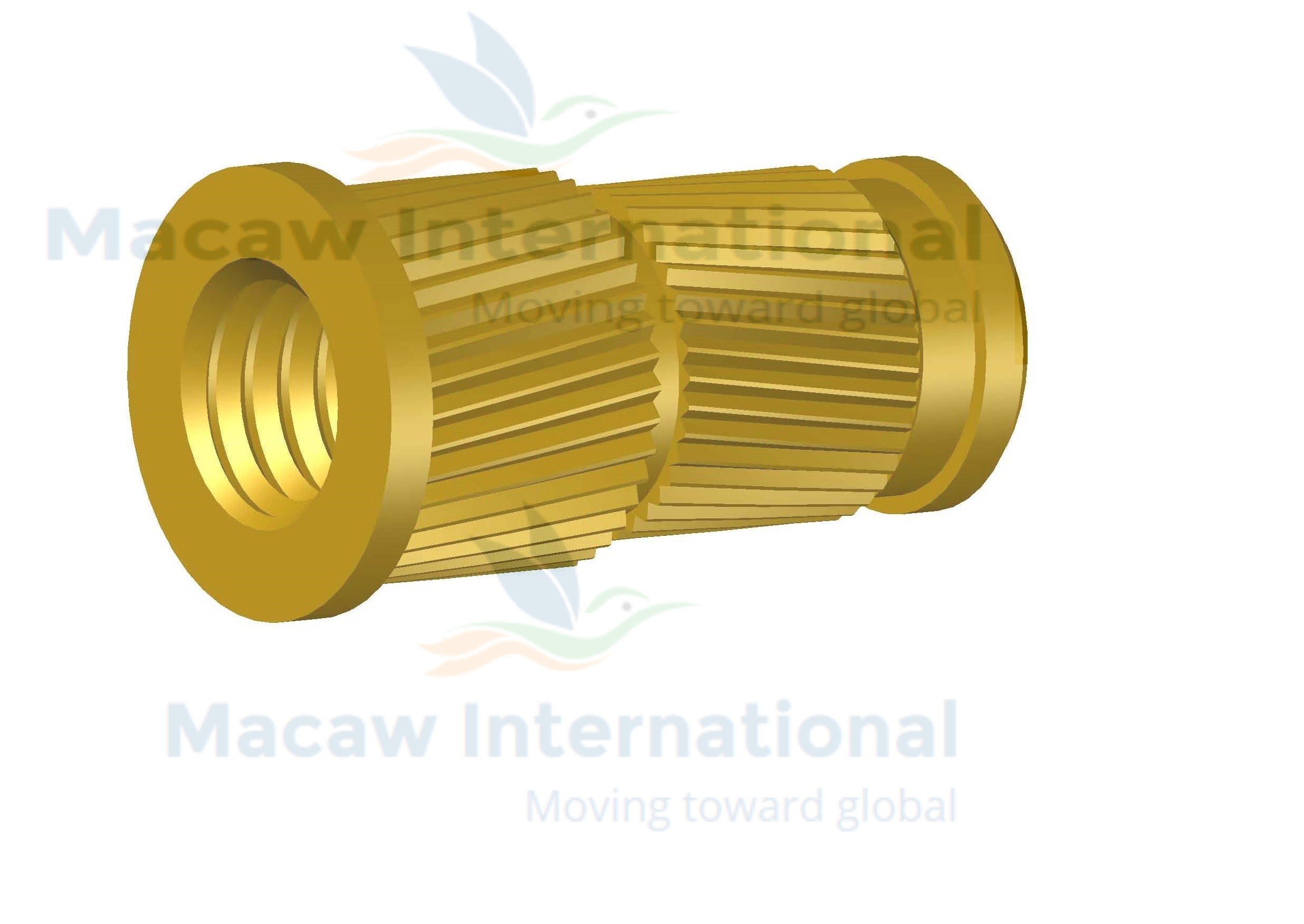 Brass Ultrasonic Insert Diameter: 3.6 - 12.5 Millimeter (Mm)