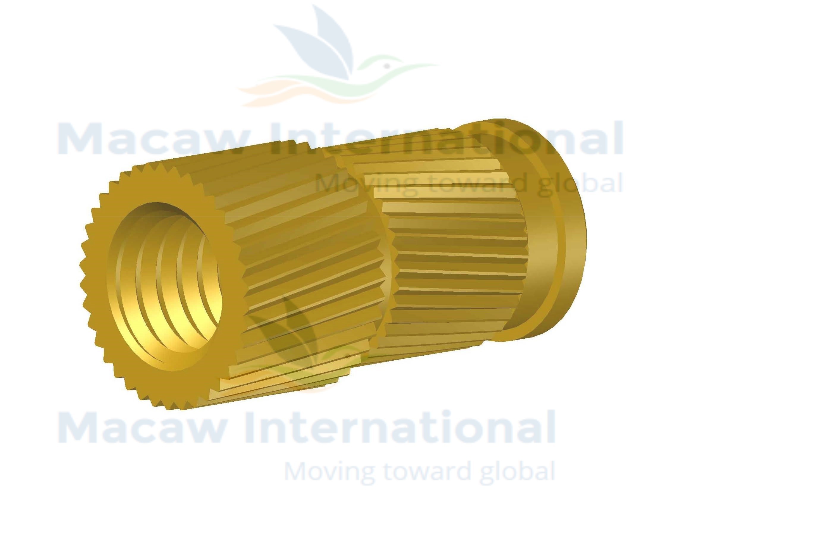 Brass Ultrasonic Insert Diameter: 3.6 - 12.5 Millimeter (Mm)