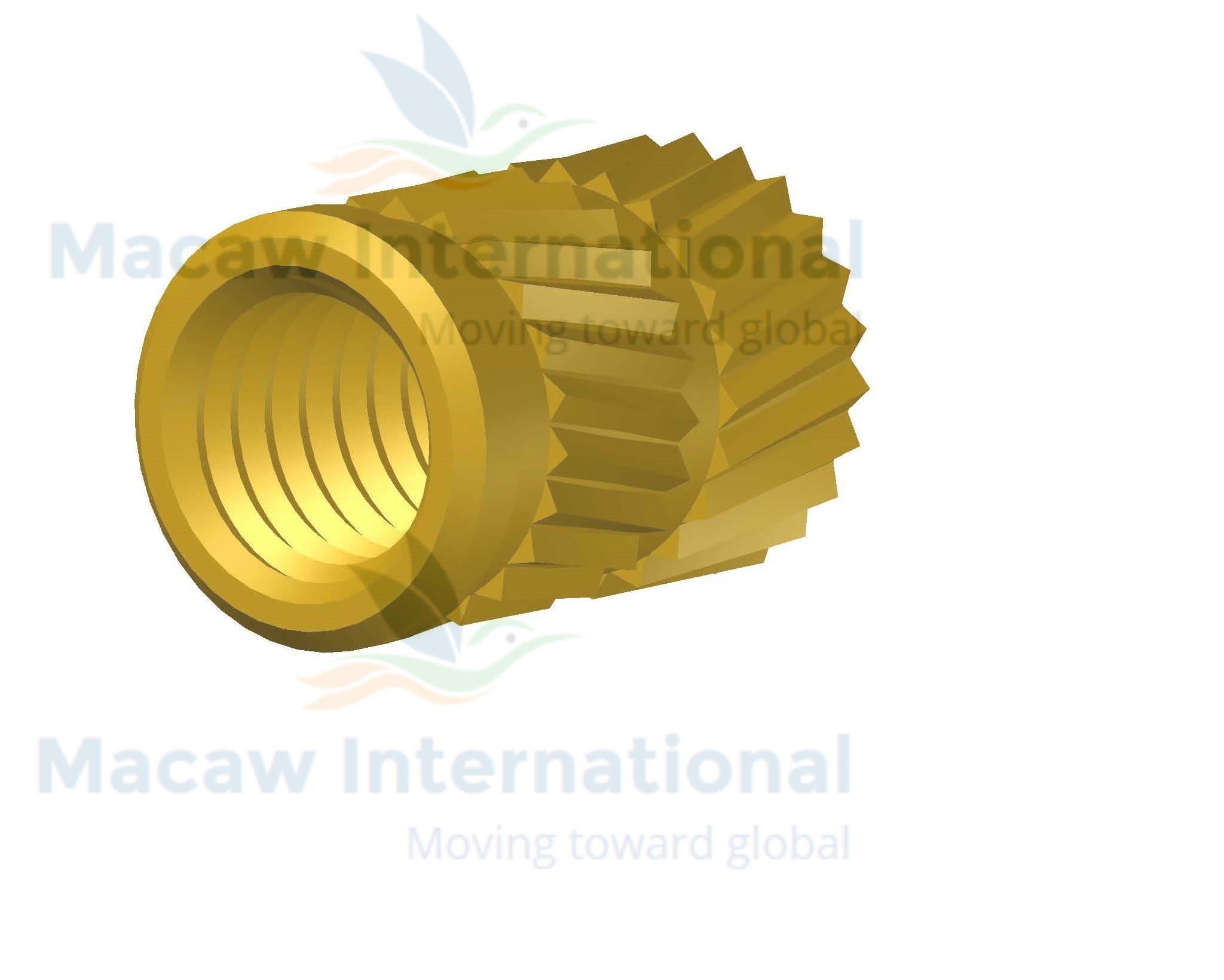 Brass Ultrasonic Insert Diameter: 3.6 - 12.5 Millimeter (Mm)