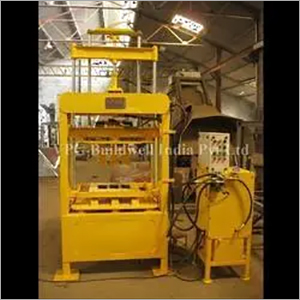 Pallet Type Paving Block Making Machine - Color: Yellow