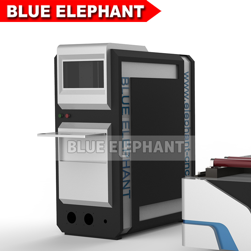 Black Blueelephant 1325 Wooden Furniture 3d Statues Making Machine Cnc Router With Carousel Tool Changer