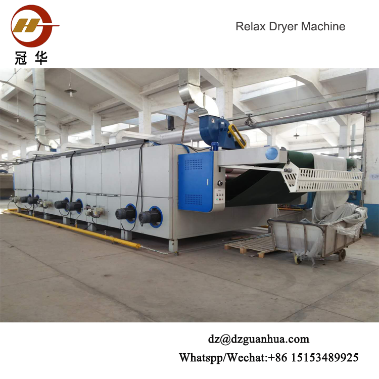 Tensionless Dryer With Padder In Front Dyeing Finishing Machine