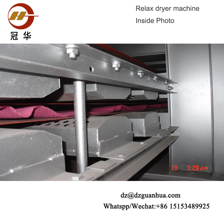Automatic Relax Dryer For Knit Fabrics(tubular Open Width)