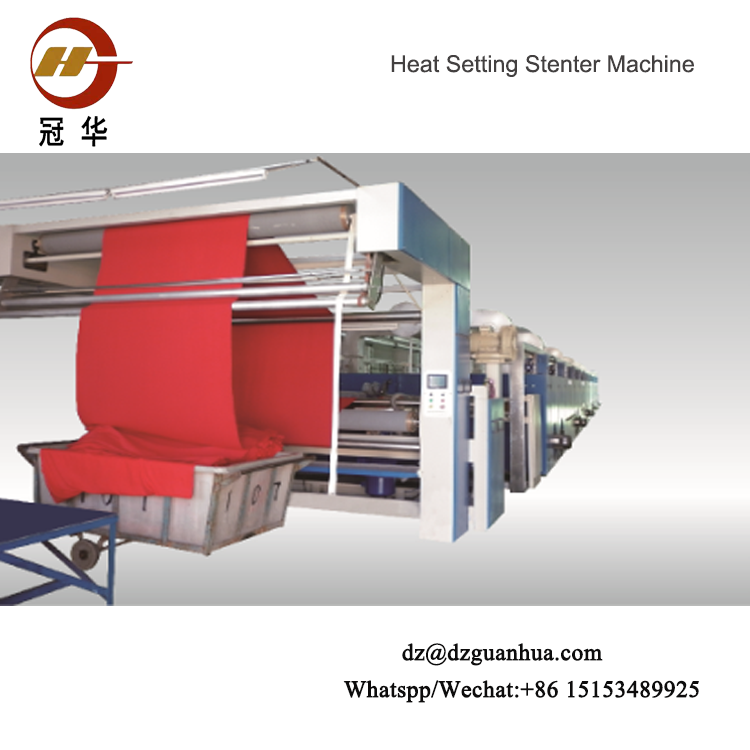 Hot Air Automatic Stenter Machine Applicable Material: Woven.knitting .Wool