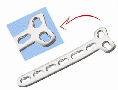 Locking T Plate For 5.0mm Screws
