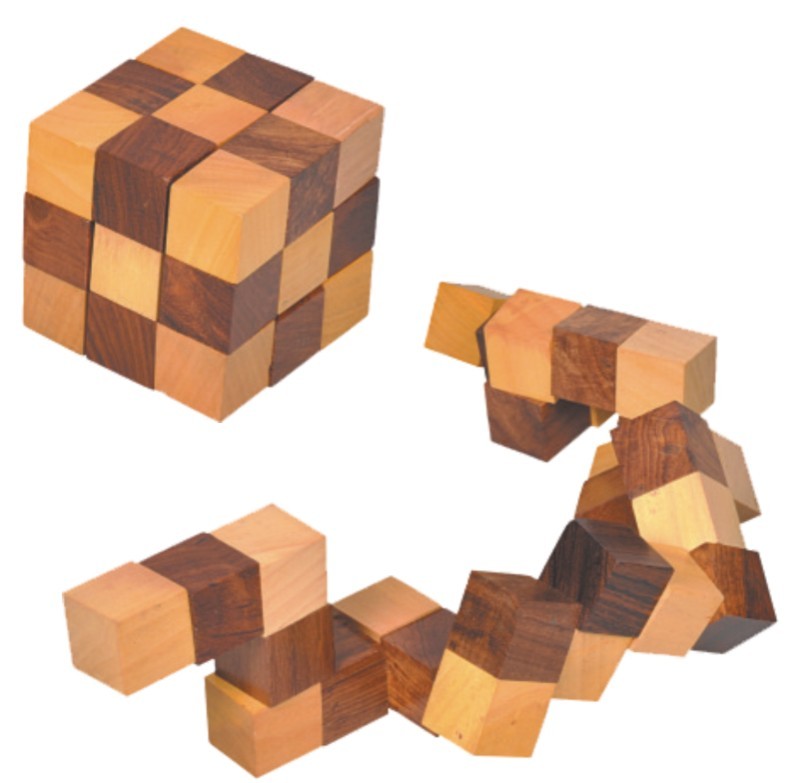 Natural Snake Cube