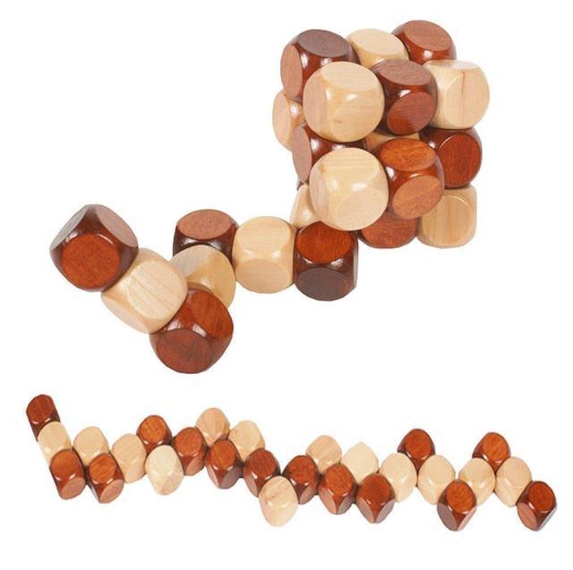 Natural Snake Cube