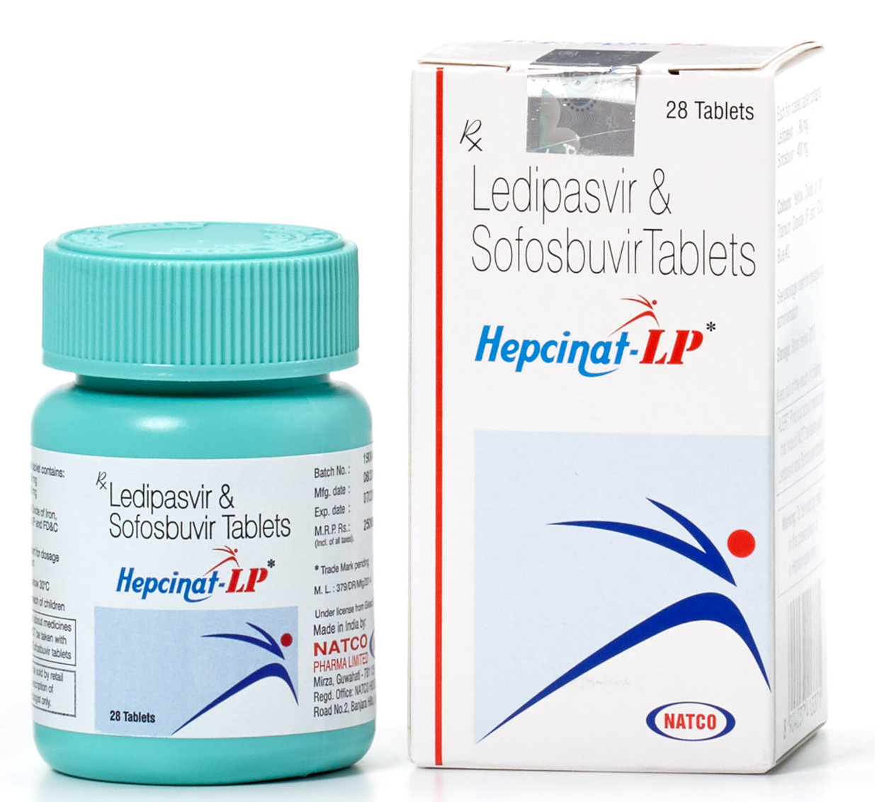 Sofosbuvir 400mg + Ledipasvir 90mg Tablet Specific Drug