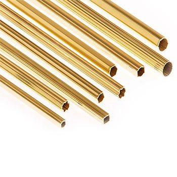 पीतल की नॉलींग खोखली पाइप