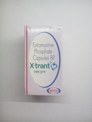X Trant - Estramustine Phosphate Capsules, 100 Count | Anti-Cancer Treatment for Prostate Cancer, Dosage as Directed by Physician, Store in Cool & Dry Place