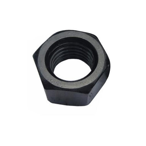 High Tensile Polished Hex Nuts - Iron, 0.1 Inch, Black | Durable, Hexagonal, Corrosion-resistant, Easy Installation, 10-50 Grams