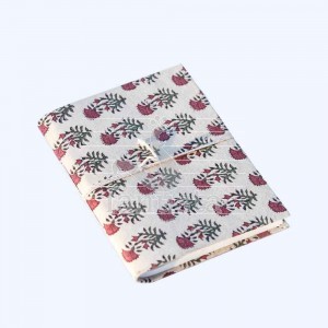 Artisanal Hand Embroidered Diary - Handmade Paper, 120-200 Pages | Customizable Color, Rectangular Shape, Classical & Modern Style