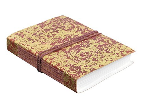 Artisanal Hand Embroidered Diary - Handmade Paper, 120-200 Pages | Customizable Color, Rectangular Shape, Classical & Modern Style