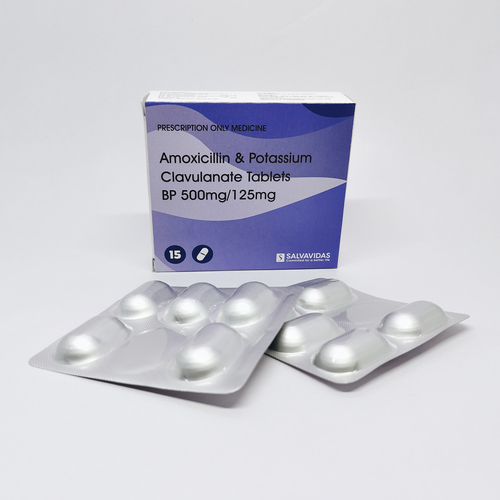 Amoxicillin & Clavulanic Acid Tablets Grade: Pharma