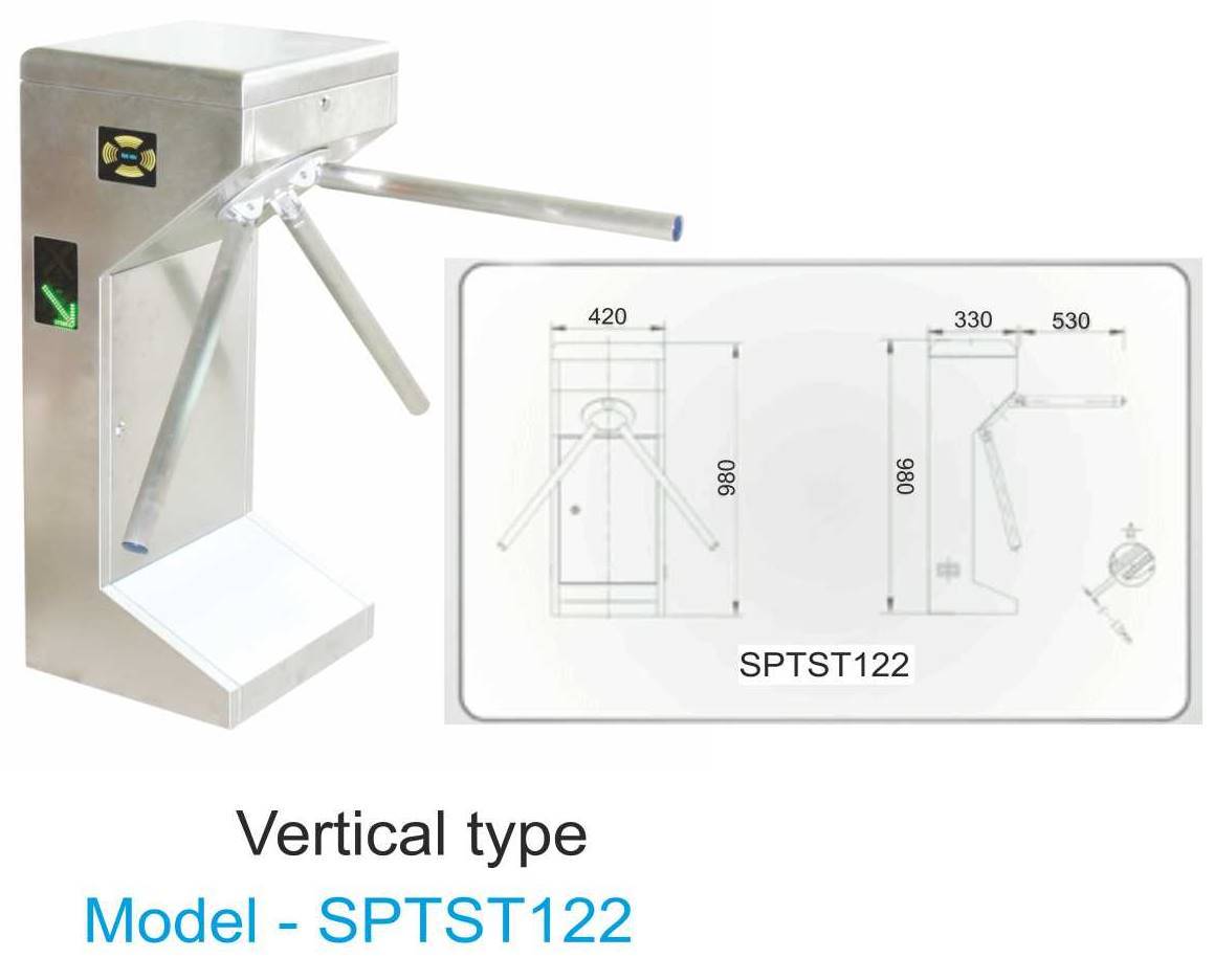 Tripod Turnstiles - Arm Length: 500 Millimeter (Mm)