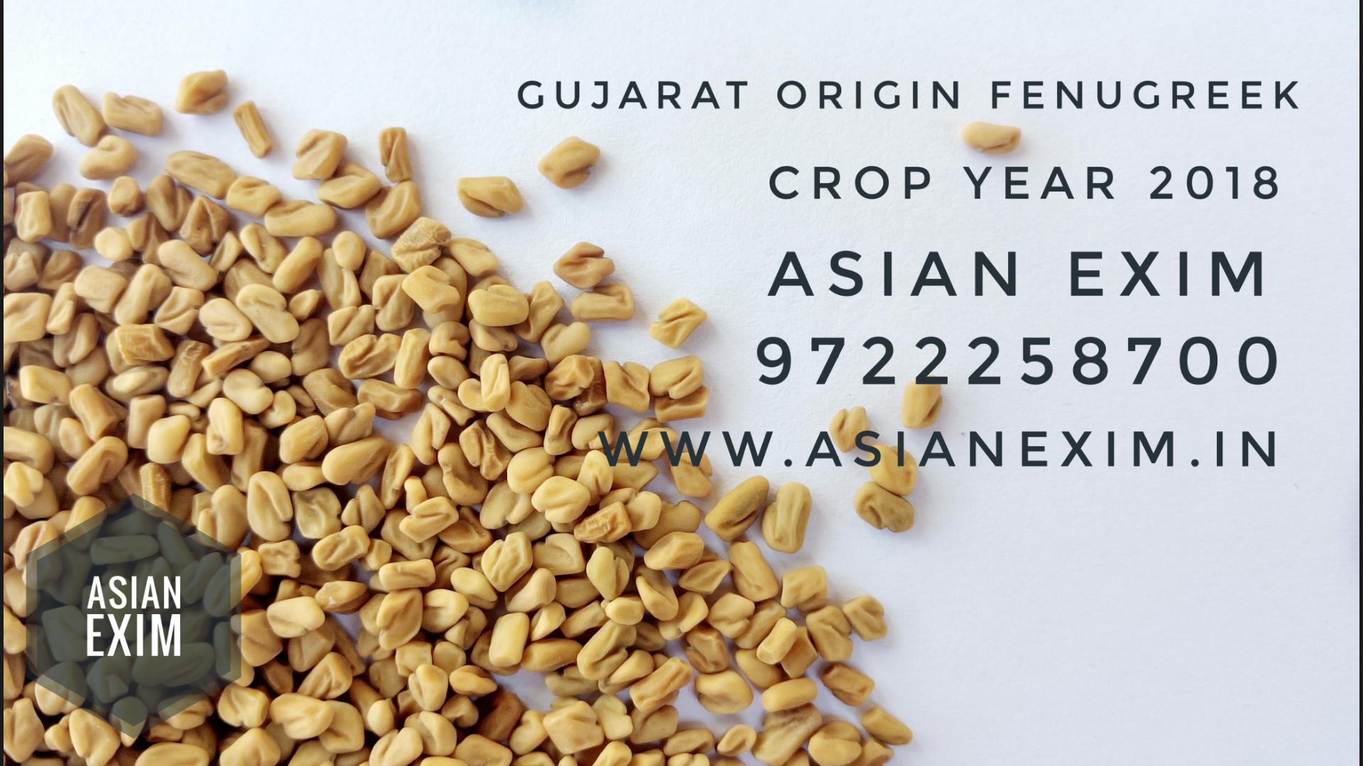 Natural Yellow Golden Methi Seeds