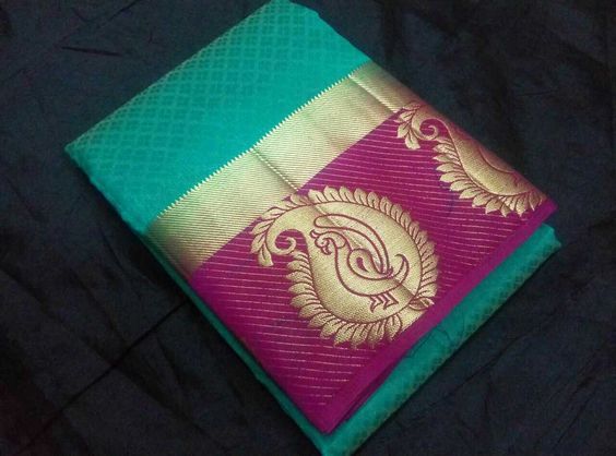 Kanjivaram Designer Saree - Kanjivaram Silk, 5.5 Mtr Length, 0.8 Mtr Blouse | Elegant Color Combinations Of White Red, White Purple, Rama Pink, Yellow Pink, Blue