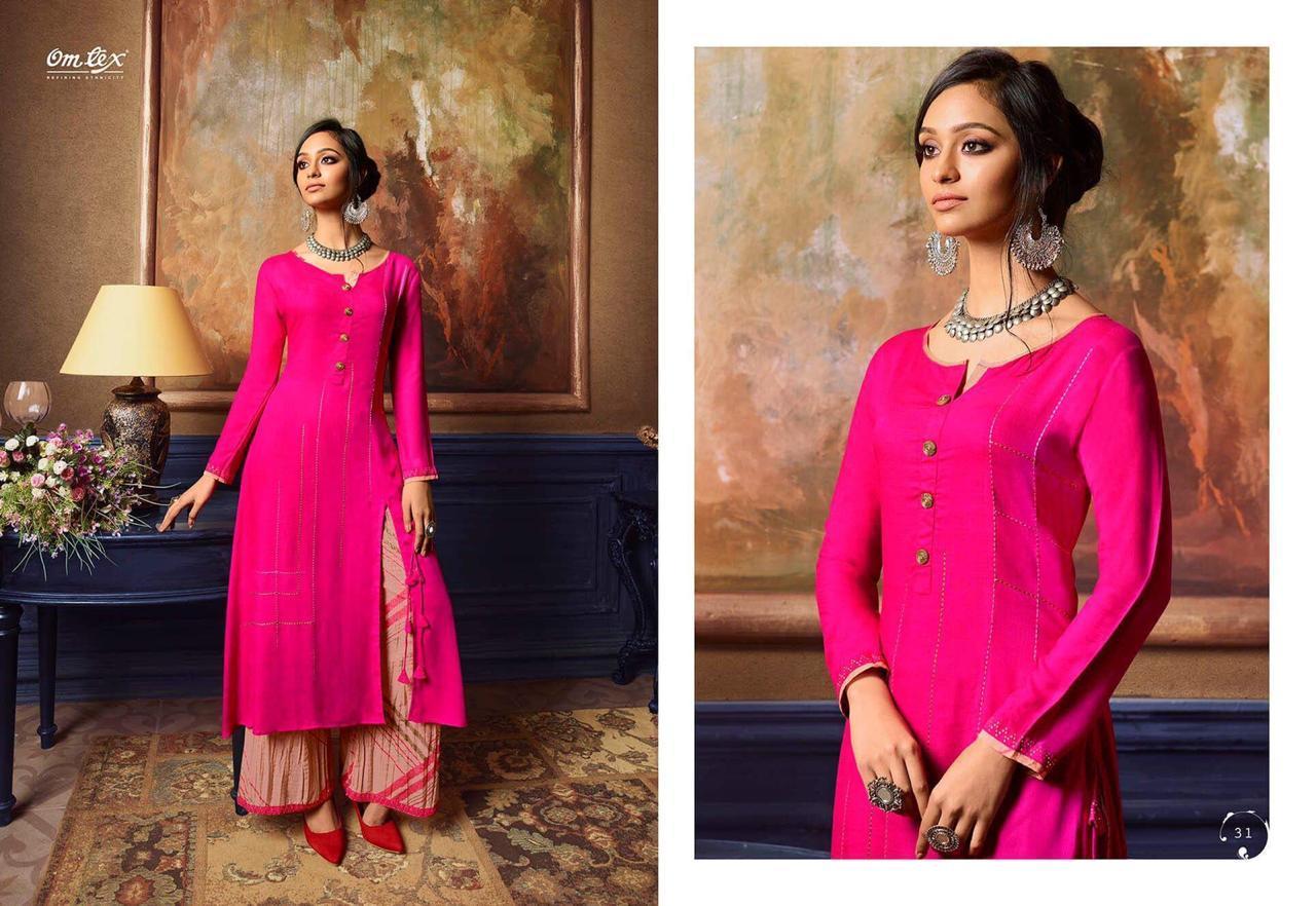 Red New Stylish Plazzo Salwar Suits