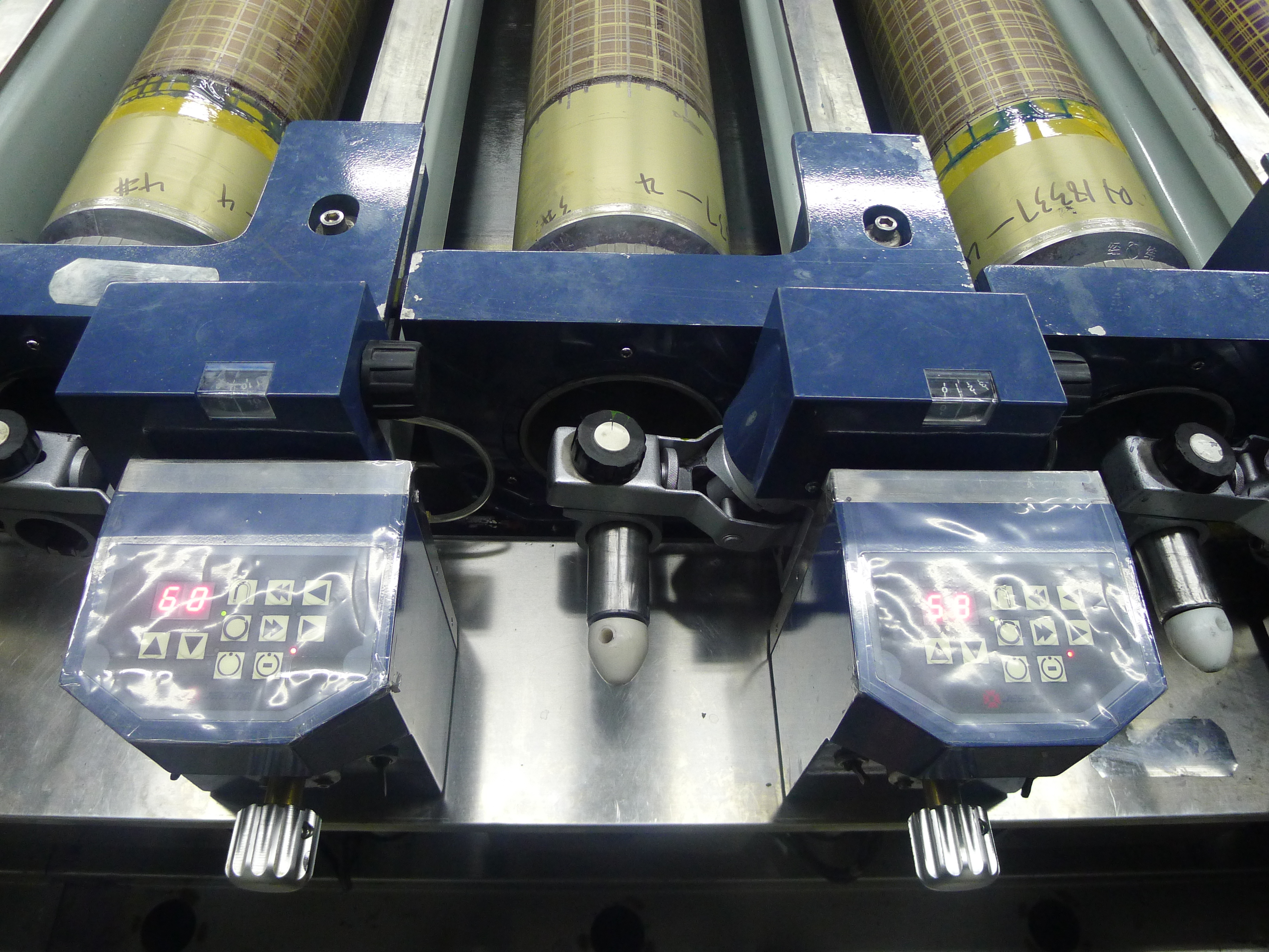 Open Type Rotary Screen Printing Machine Icc Based Color