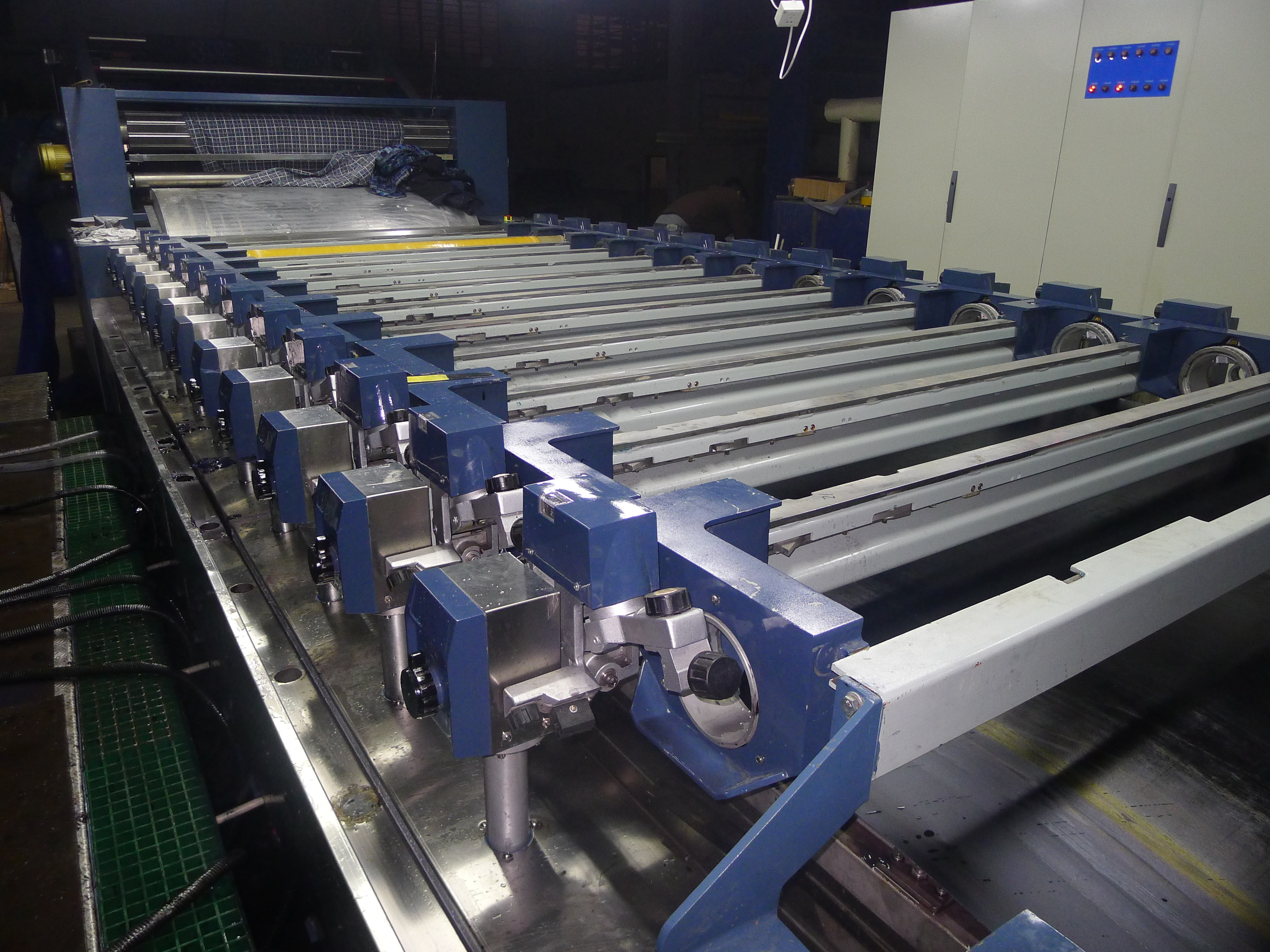 Open Type Rotary Screen Printing Machine Icc Based Color